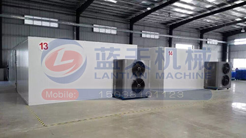 河北食品烘干機(jī)安裝現(xiàn)場